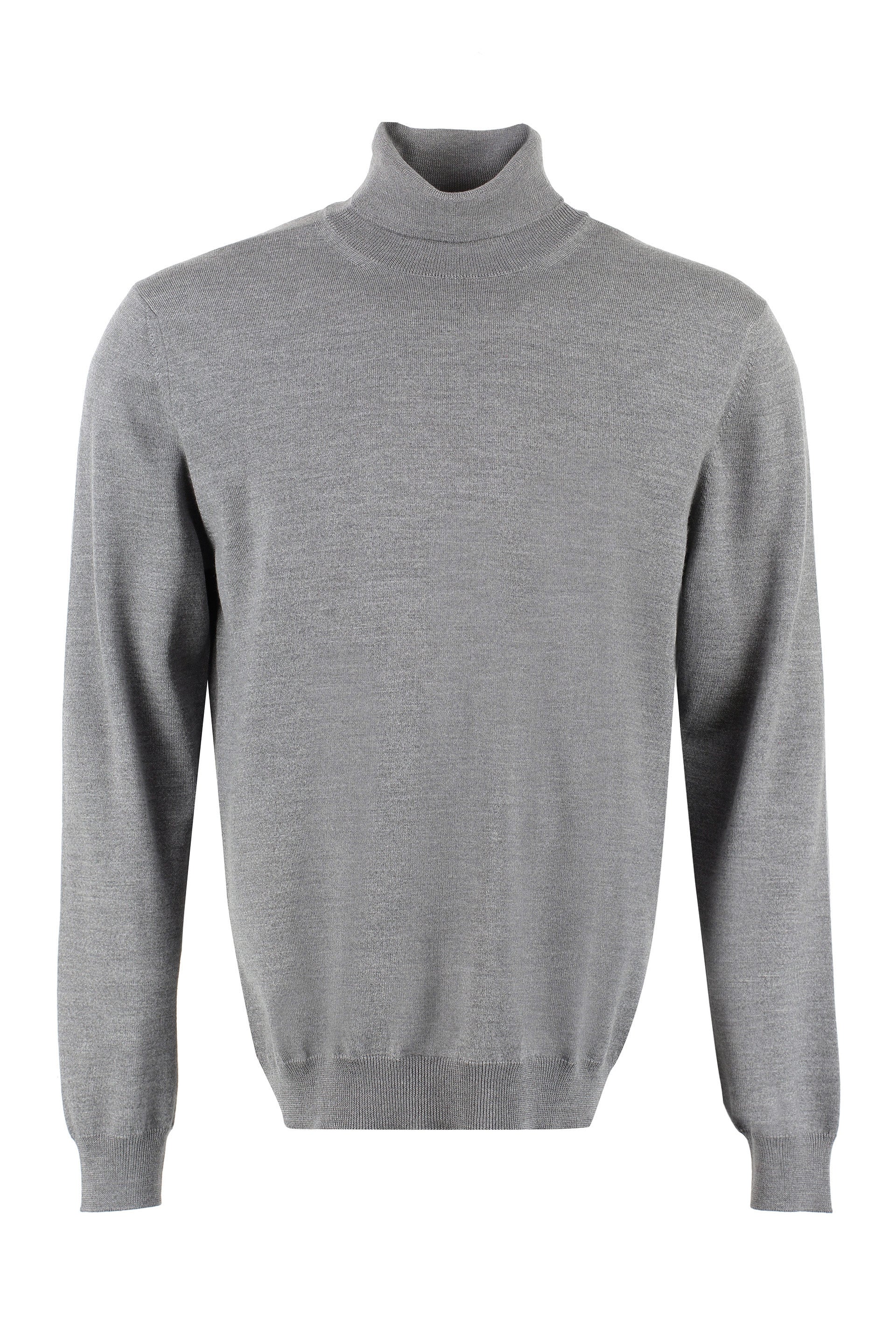 The (alphabet) Ribbed Extra-Fine Wool Turtleneck Sweater