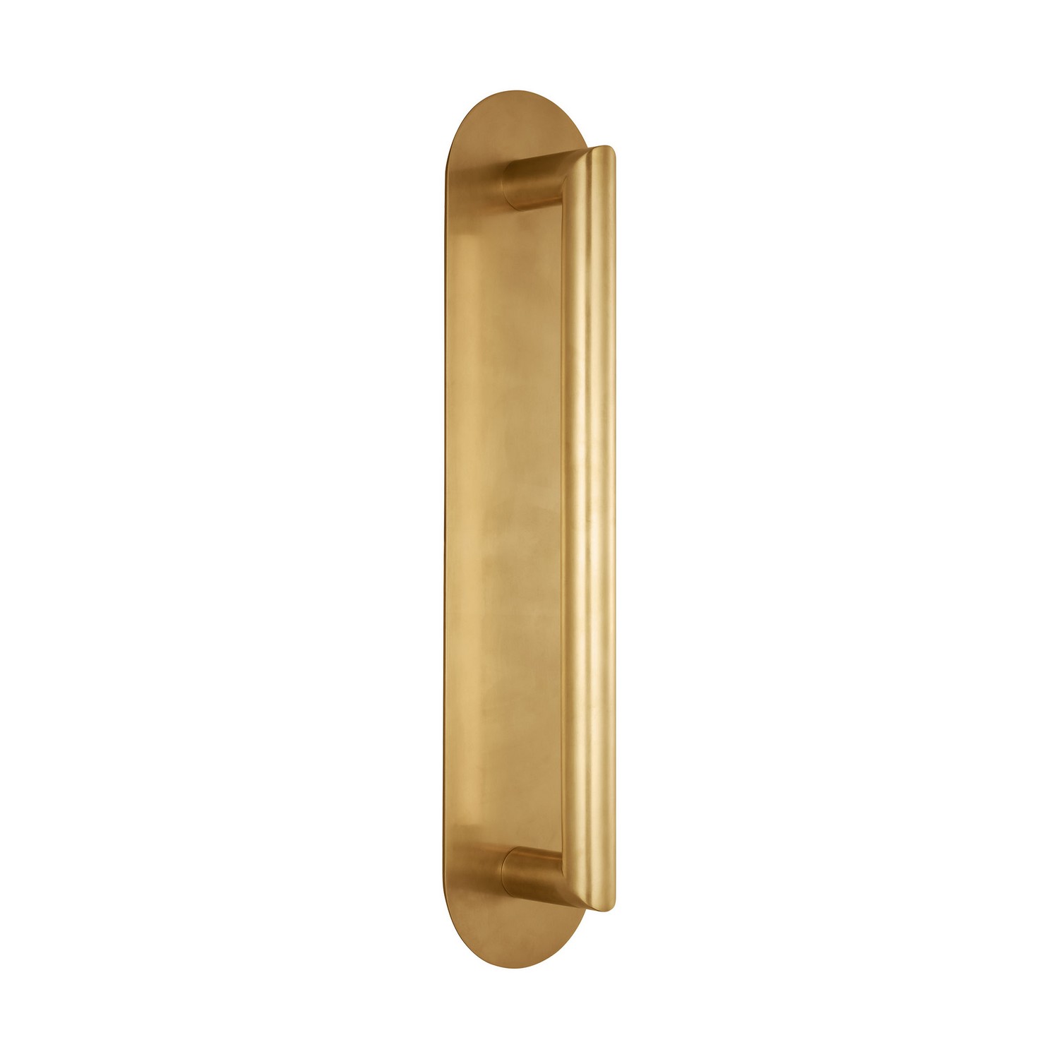 Natural Brass LED Wall Sconce from the Fielle Collection