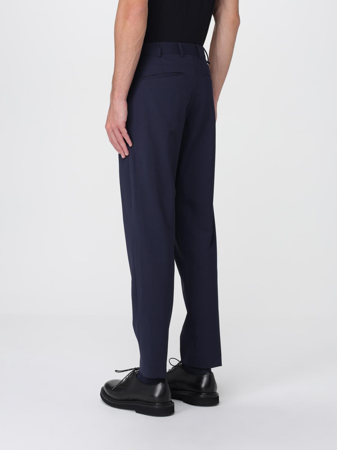 Pants Men color Blue