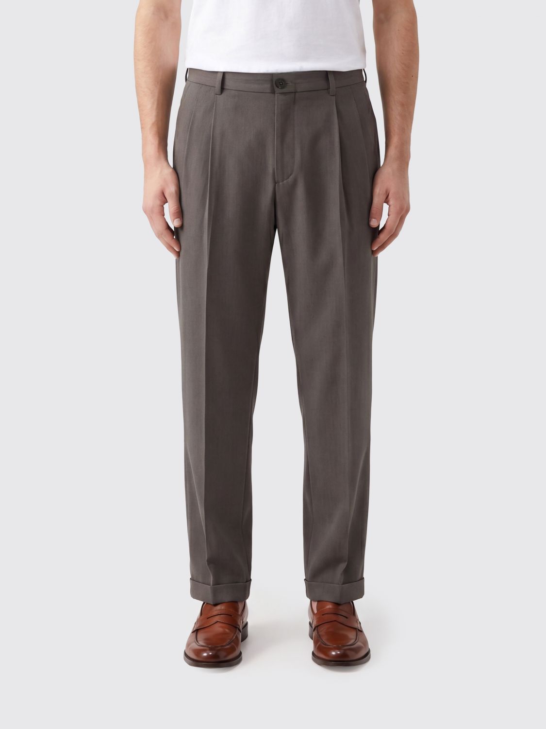 Pants Men color Brown