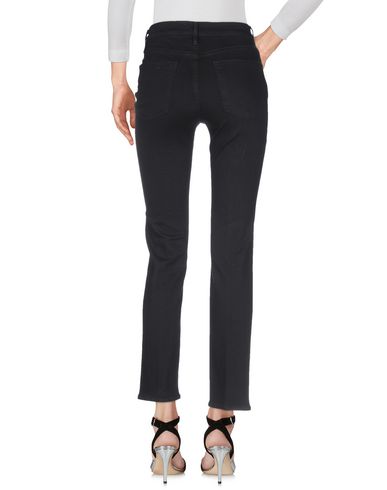 Woman Jeans Black Size 23 Cotton, Polyester, Elastane