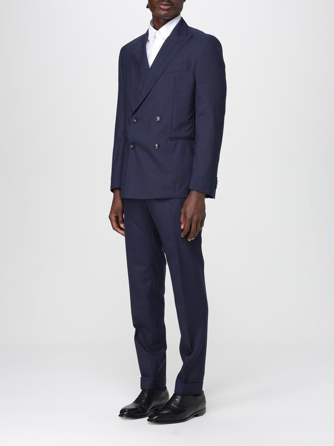 Suit BOSS Men color Blue