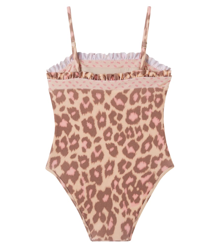 Leopard-print swimsuit