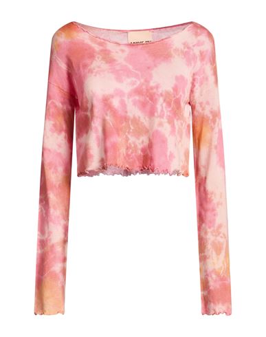 Woman Sweater Coral Size XS Lyocell