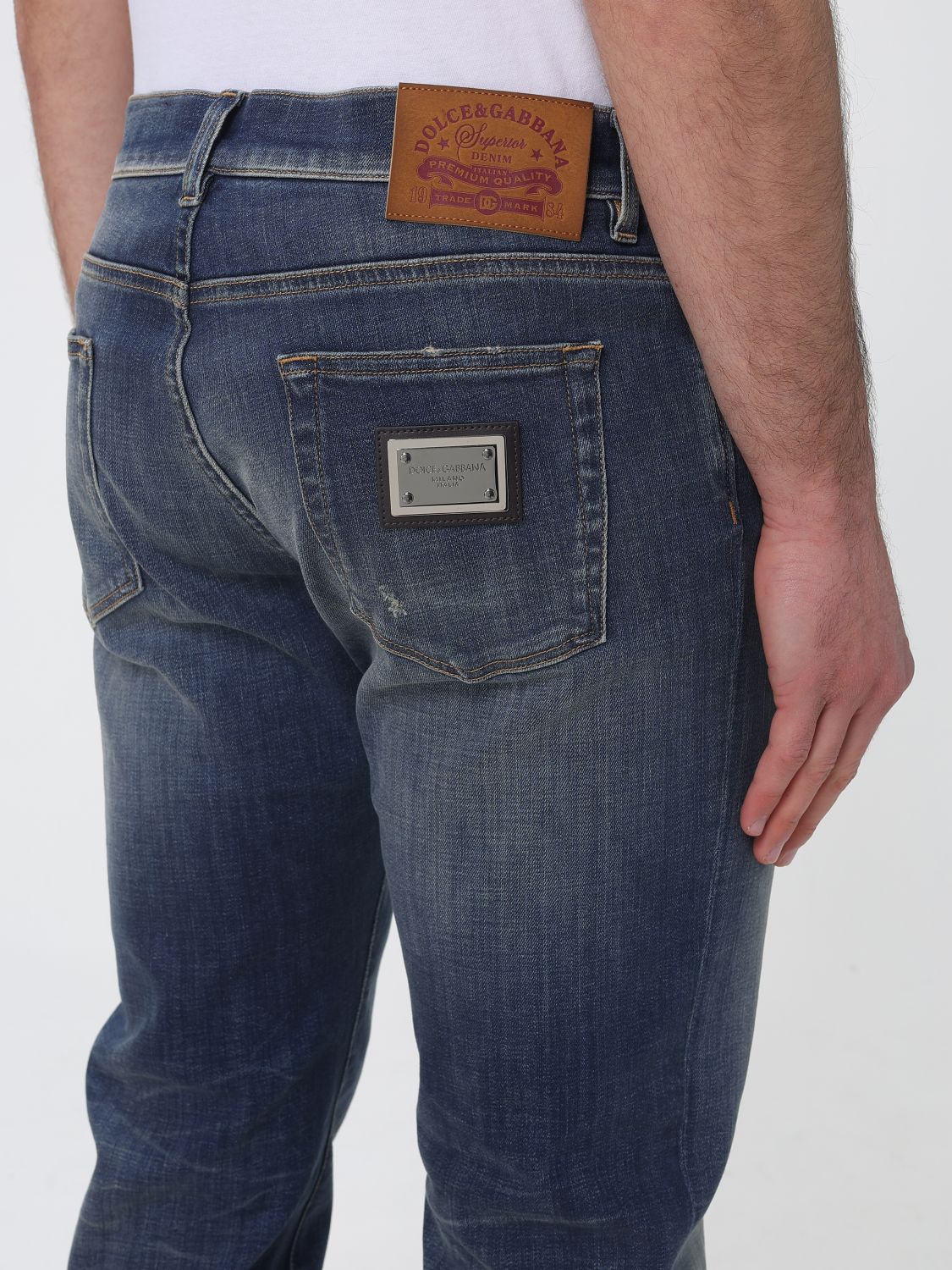 Jeans Men color Blue