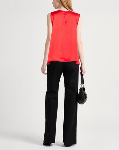 Woman Top Red Size 12 Viscose