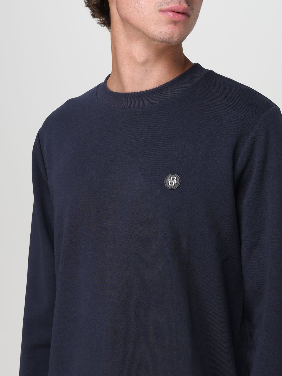 Sweatshirt Men color Blue