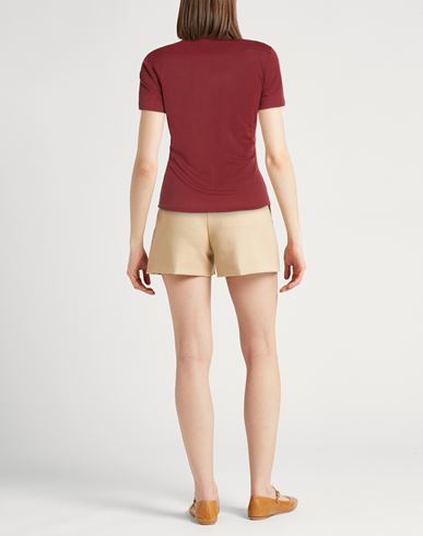 Woman Shirt Brick Size S Rayon, Polyamide