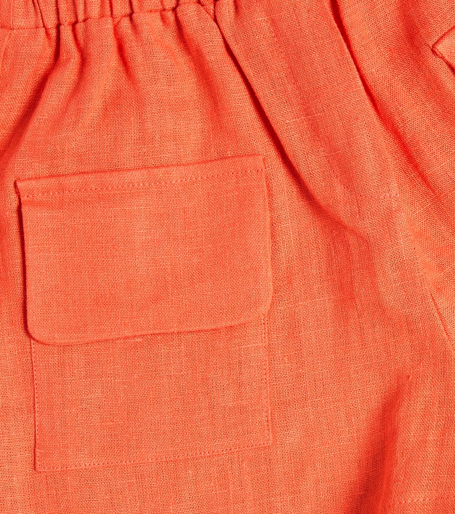 Linen shorts