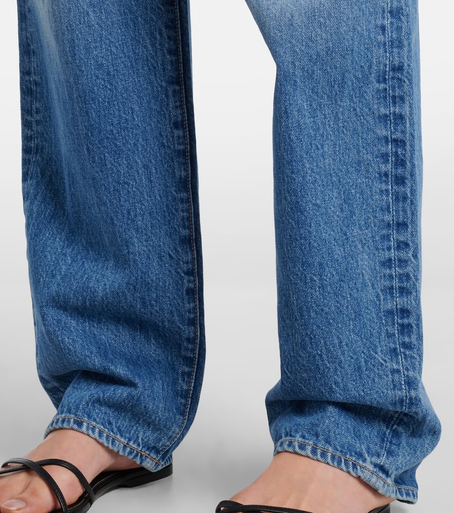 Ellie low-rise wide-leg jeans