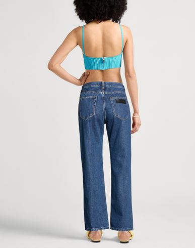 Woman Jeans Blue Size 10 Cotton