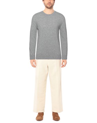 Man Sweater Grey Size XL Merino Wool, Viscose, Polyamide, Cashmere