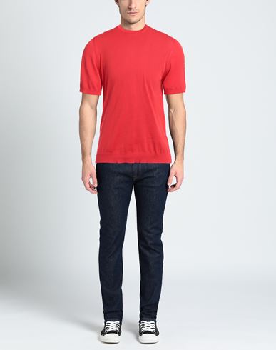 Man Sweater Red