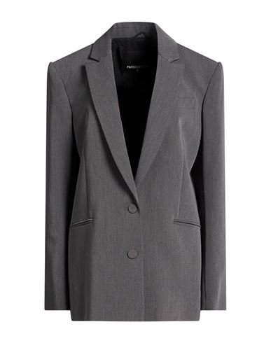 Woman Blazer Grey Size 6 Polyester, Viscose, Elastane