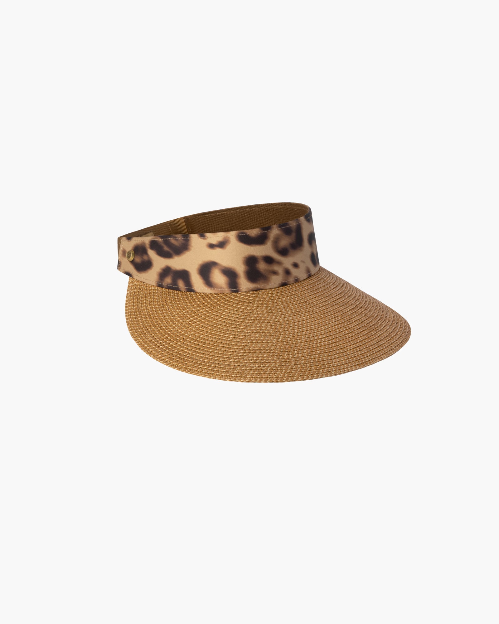 Champ II Visor for Women - Natural/Black - Larger Peak Span