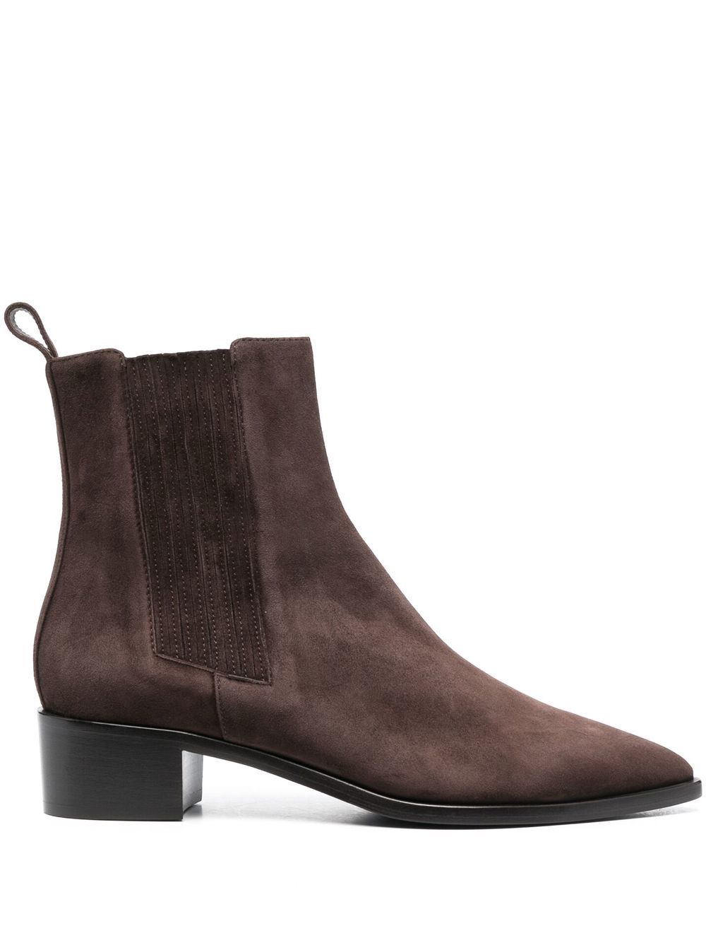 Olivia suede ankle boots - Brown