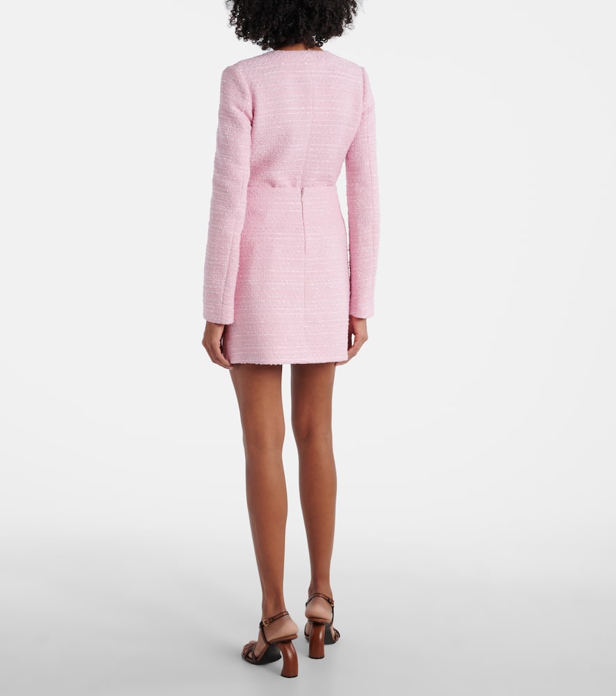 Tweed miniskirt