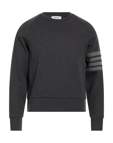 Man Sweatshirt Charcoal Size 2 Cotton