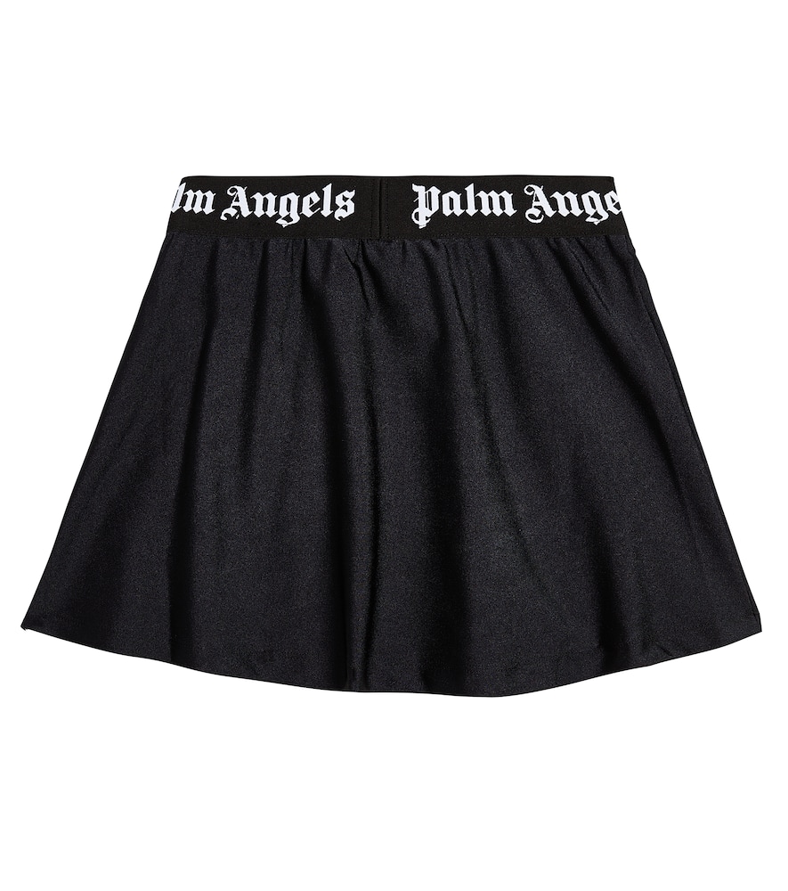 Palm Angels Kids Logo skirt