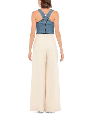Woman Top Blue Size 6 Cotton, Elastane