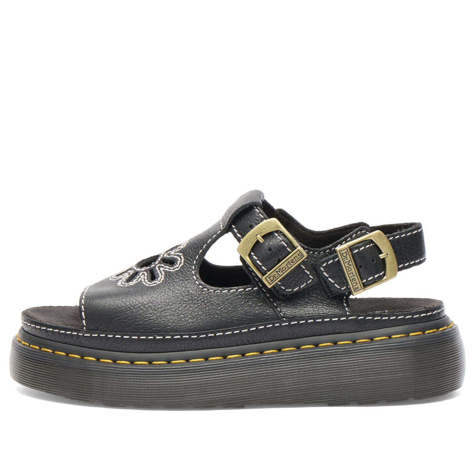 Women's Dunnet Flower Sandal Black