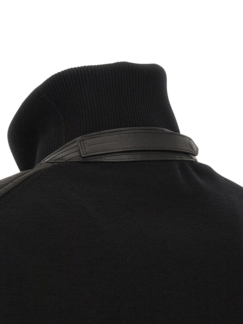 Merino Wool Bomber Jacket