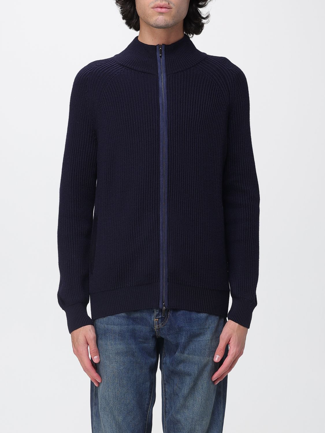 Sweater Men color Blue