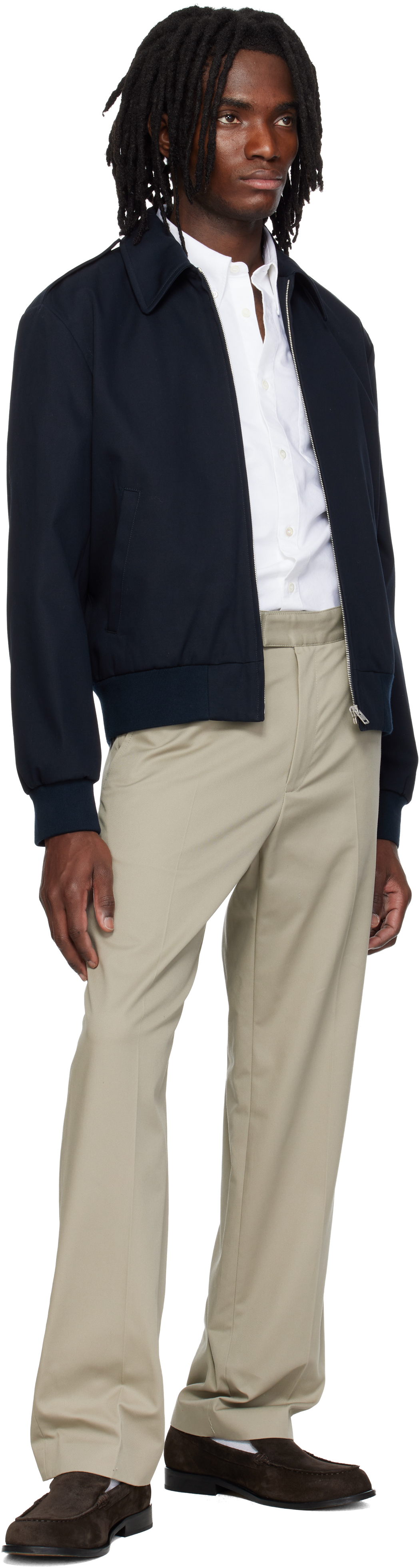 Navy Miles Bomber Jacket