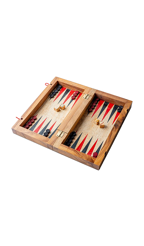 Verve Culture Backgammon in Brown