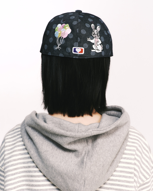 RABBIT EMBROIDERY CAP