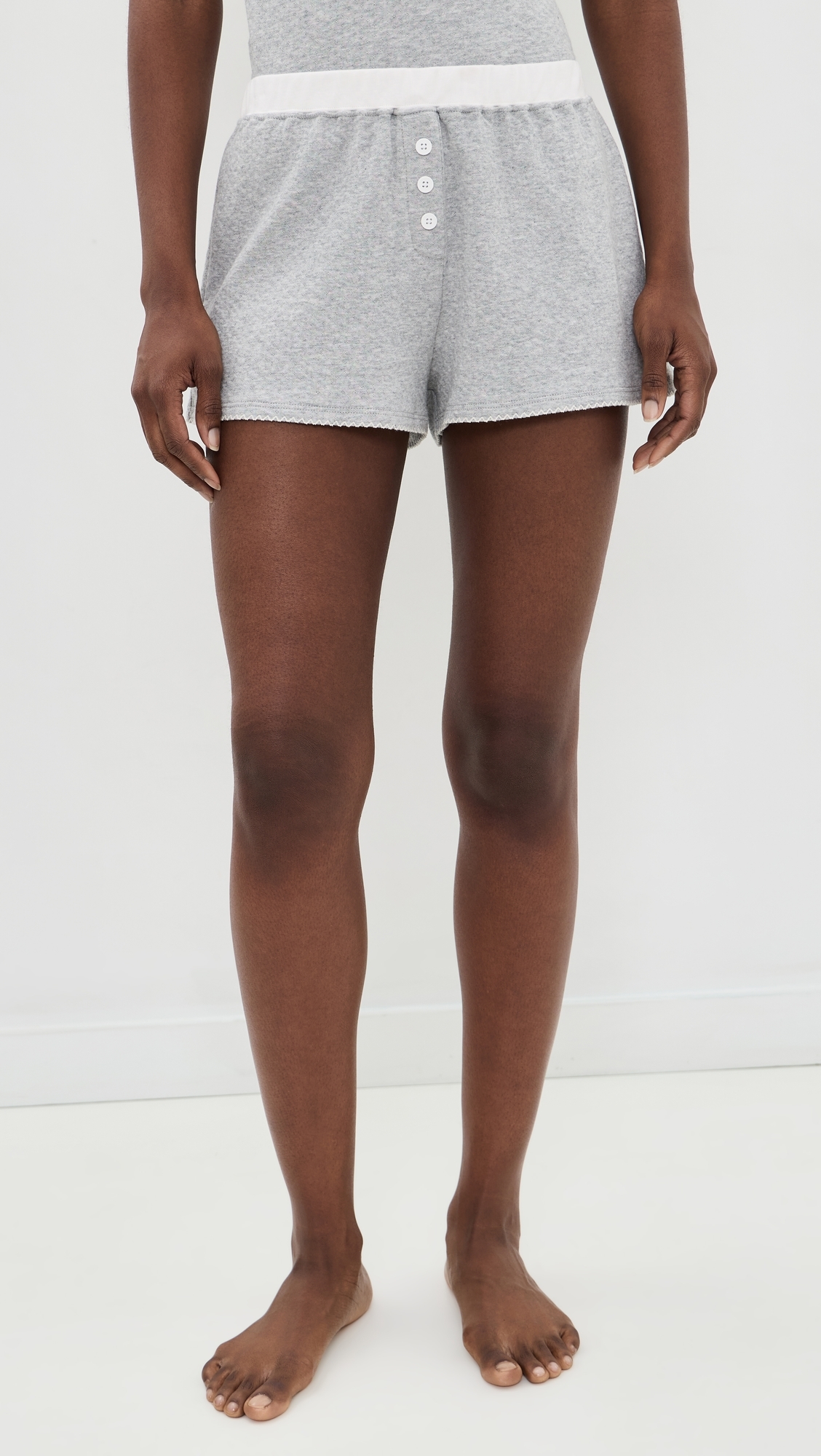Tate Shorts Heather Grey