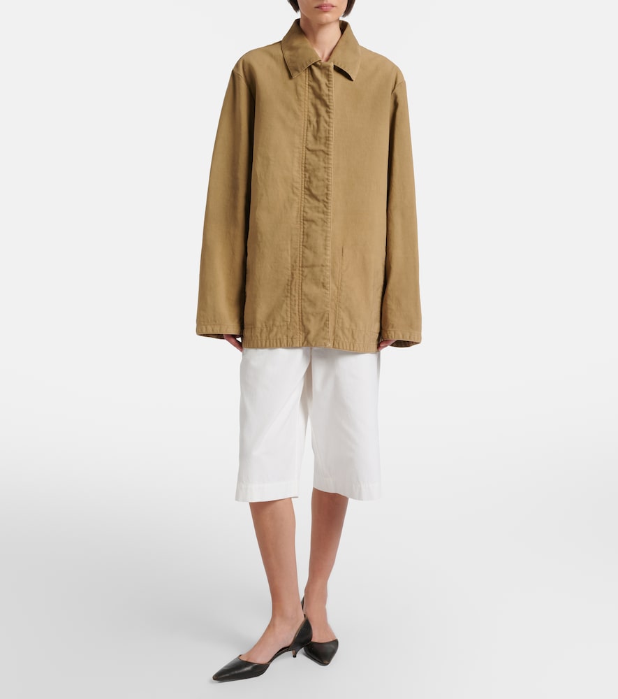 Faldra cotton Bermuda shorts