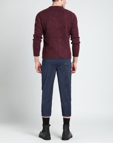 Man Pants Navy Size S Cotton, Polyamide, Elastane