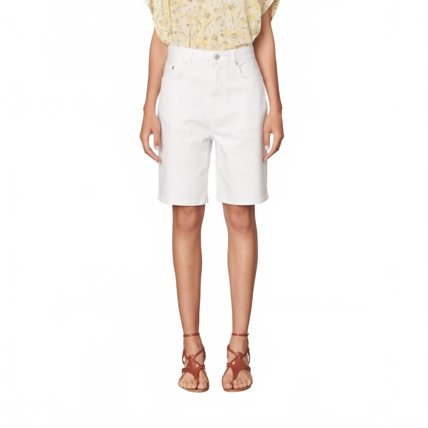 Cedric Bermuda Shorts In White