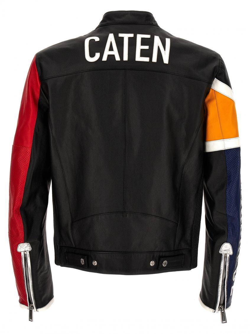Motorbiker Leather Jacket