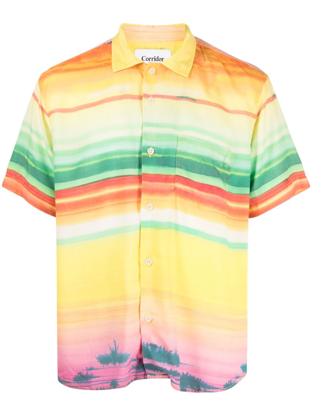 Todos Santos striped shirt - Multicolour