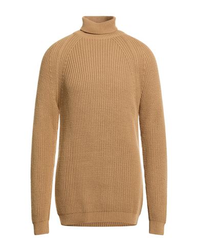 Bl.11 Block Eleven Man Turtleneck Beige Size XXL Acrylic