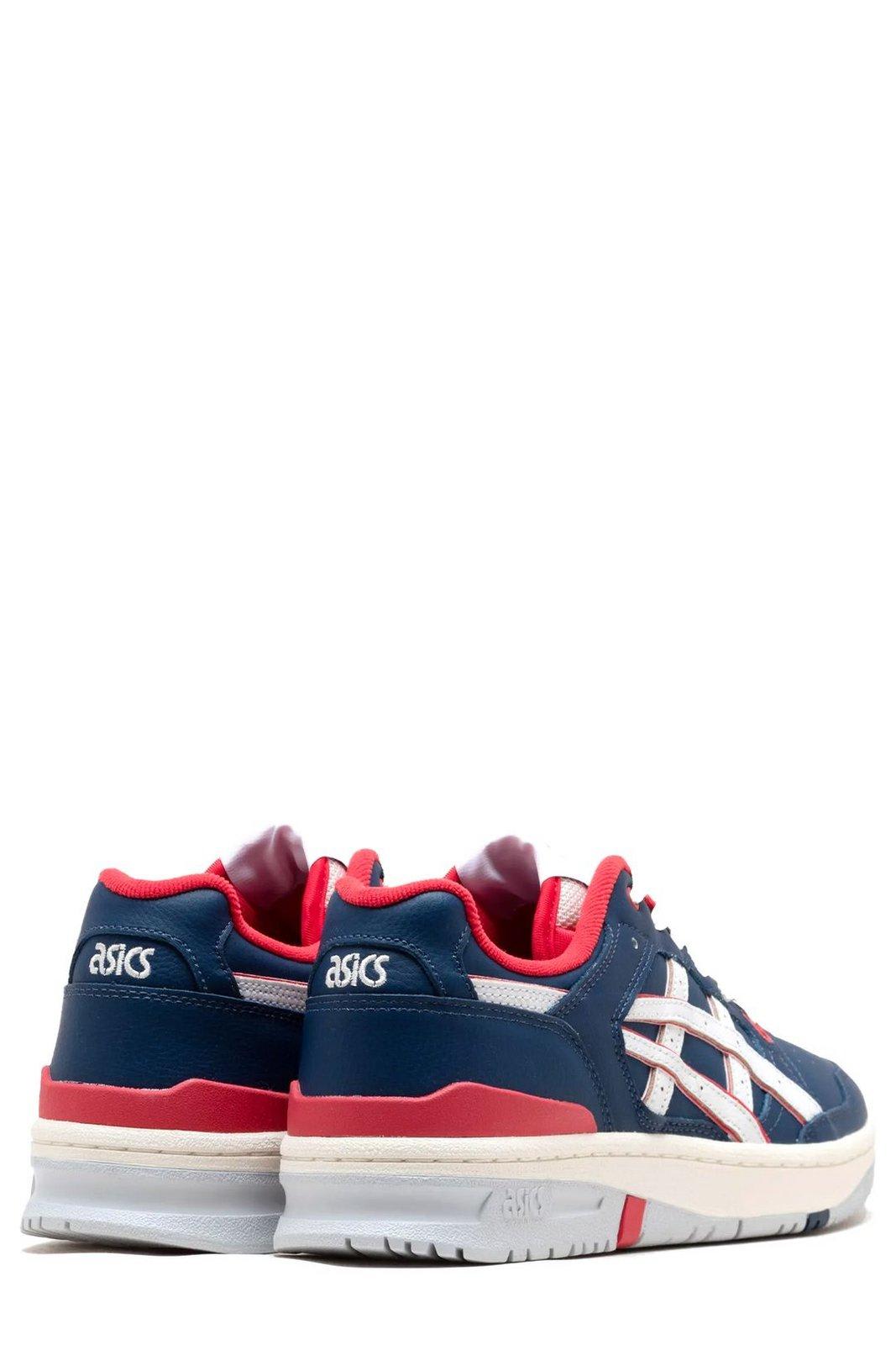 Comme Des Garcons Shirt X Asics Sneakers Blue Panelled Sneakers Sneakers
