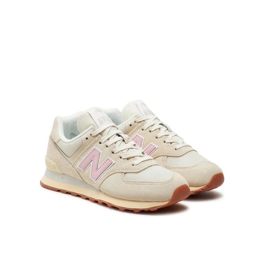 Linen 574 Low-Top Sneakers