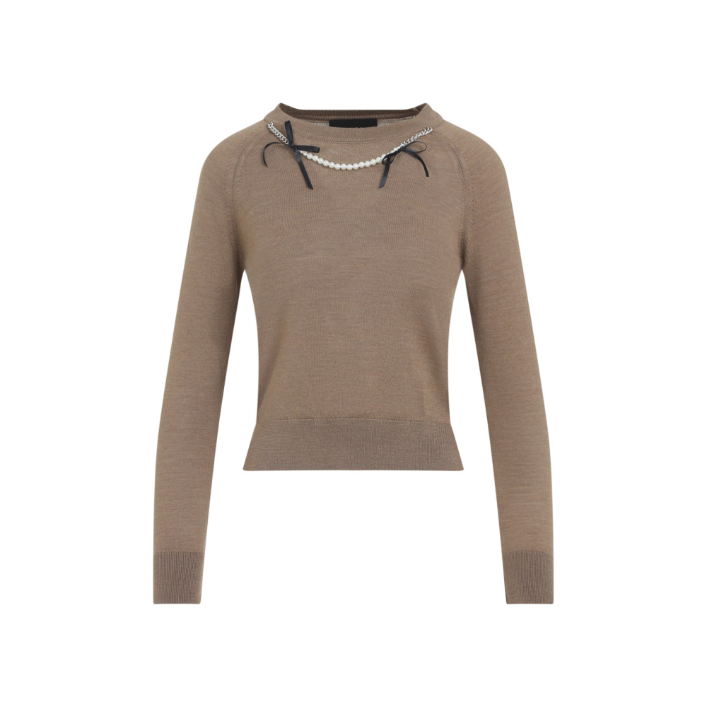 Classic Long Sleeve Jumper W/ Emb