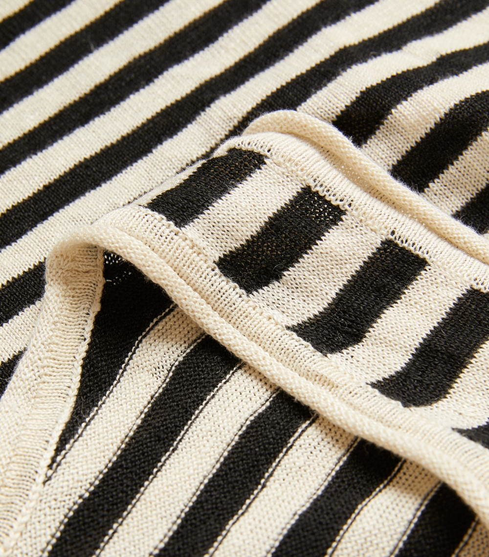 Linen Striped Tank Top