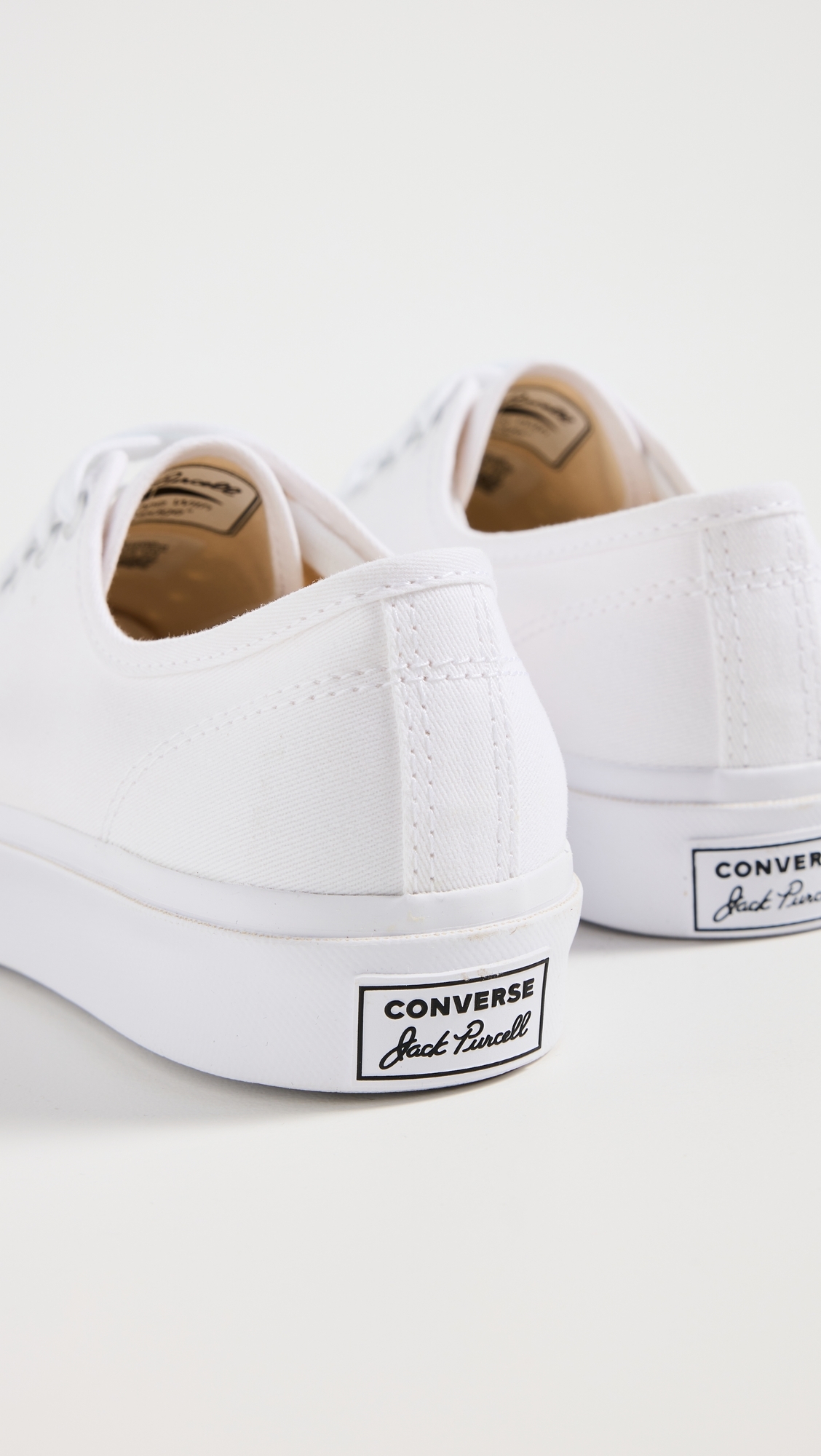 Jack Purcell Canvas Sneakers White/White/Black W