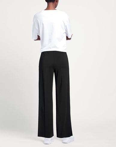 Woman Pants Black Size 4 Polyester, Elastane