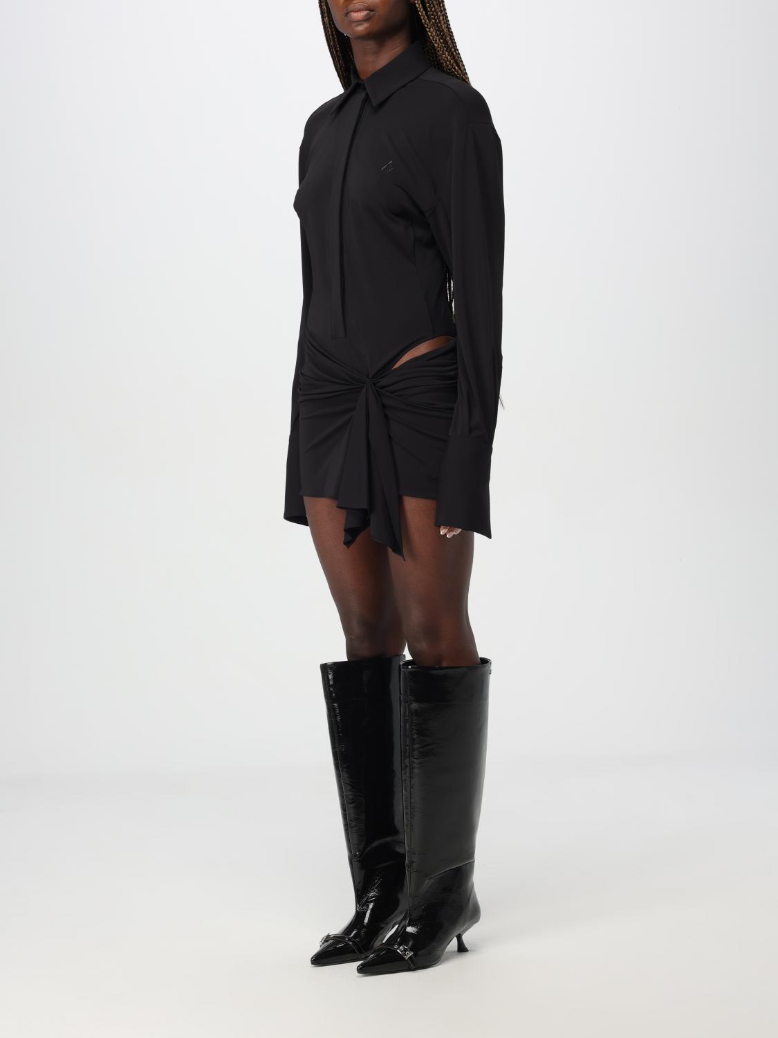 Cut-out mini dress - Black