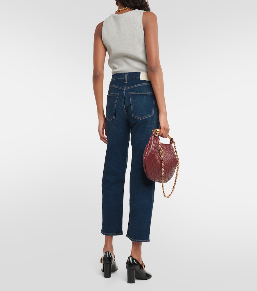 Florence high-rise wide-leg jeans