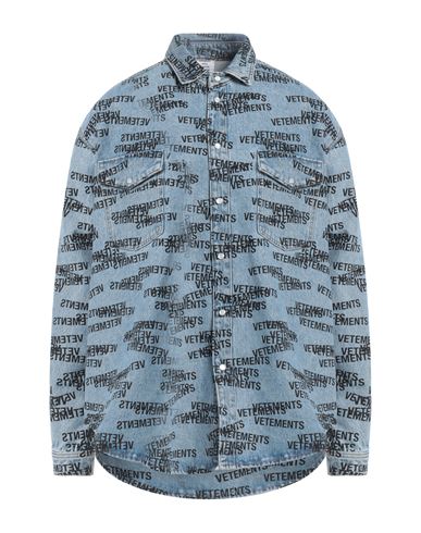 Man Denim shirt Blue