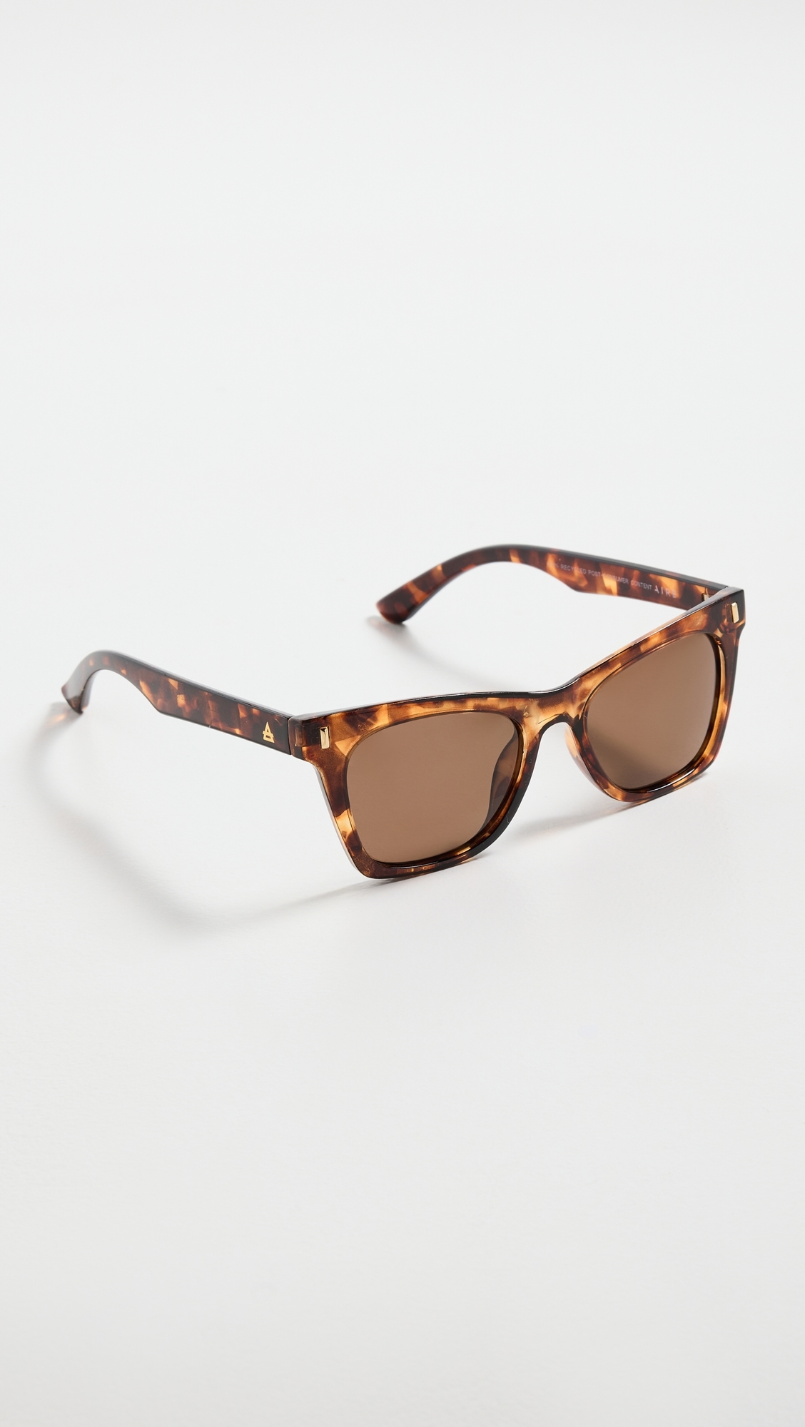 Bellatrix Sunglasses Dark Tort Brown Mono Polarized One Size