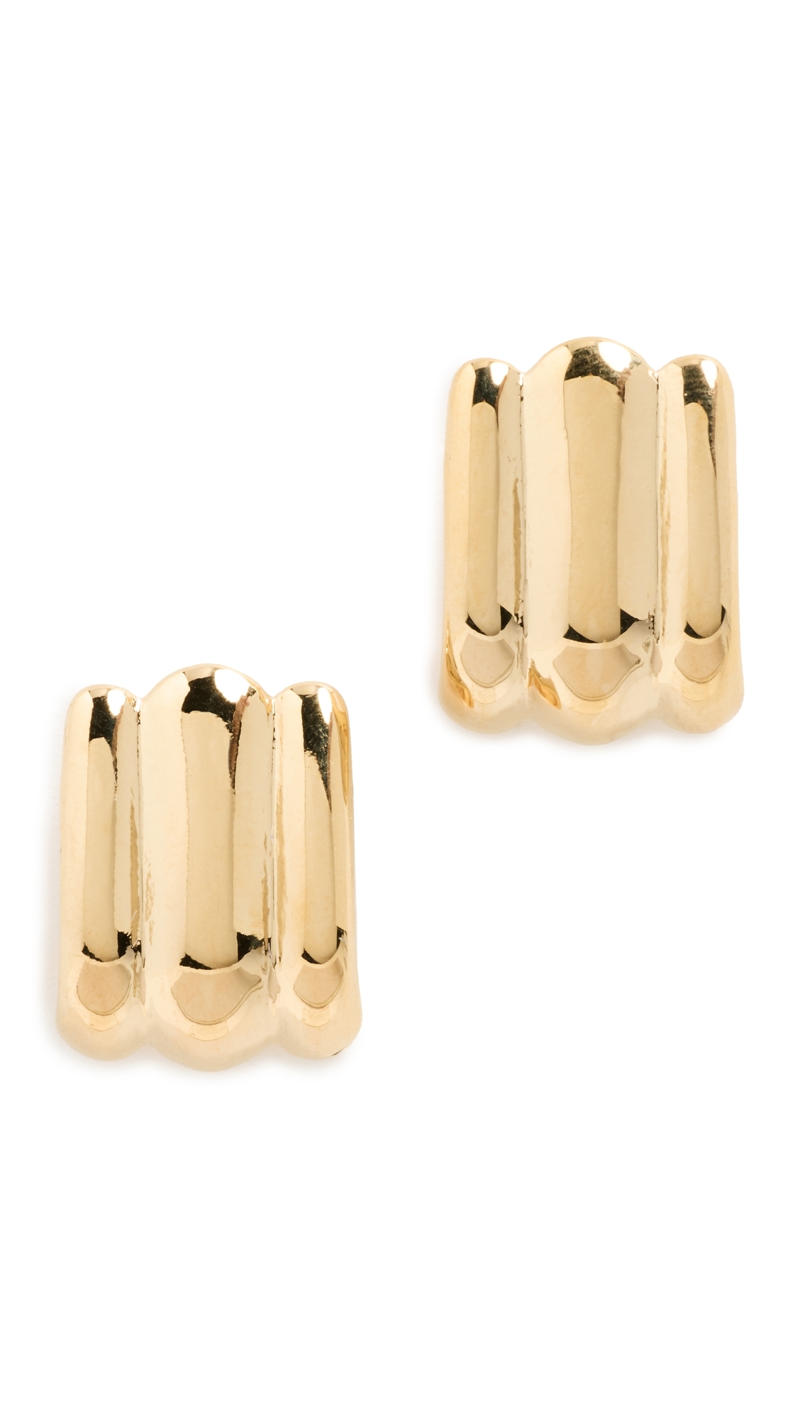 Heaven Mayhem Crush Earrings Gold One Size