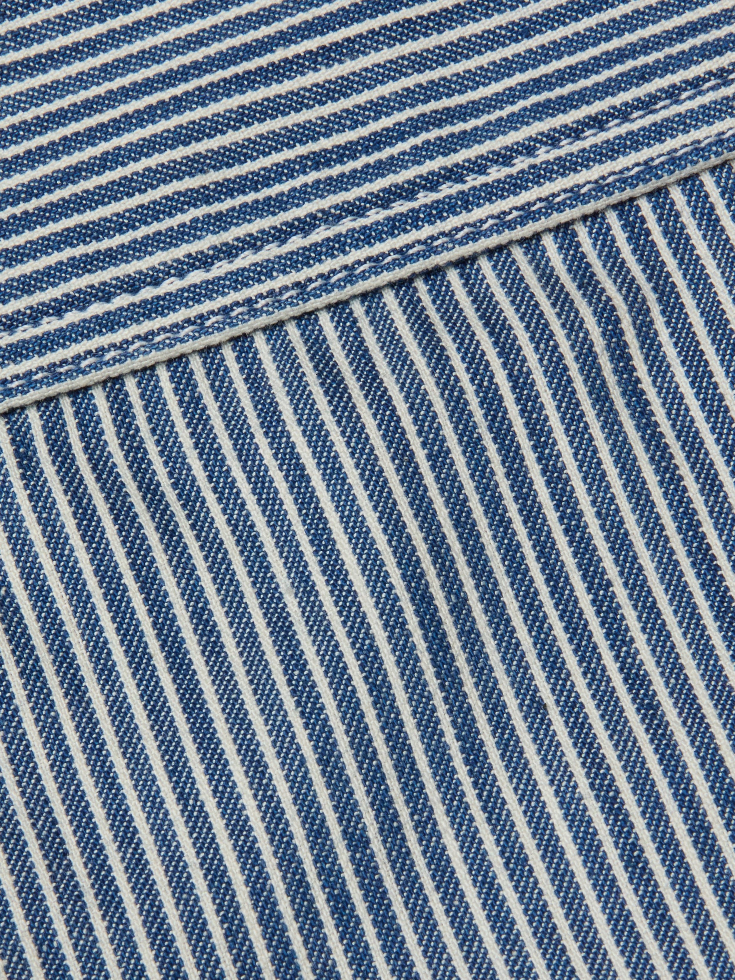 Arlin Tank Top In Azure Blue Stripe