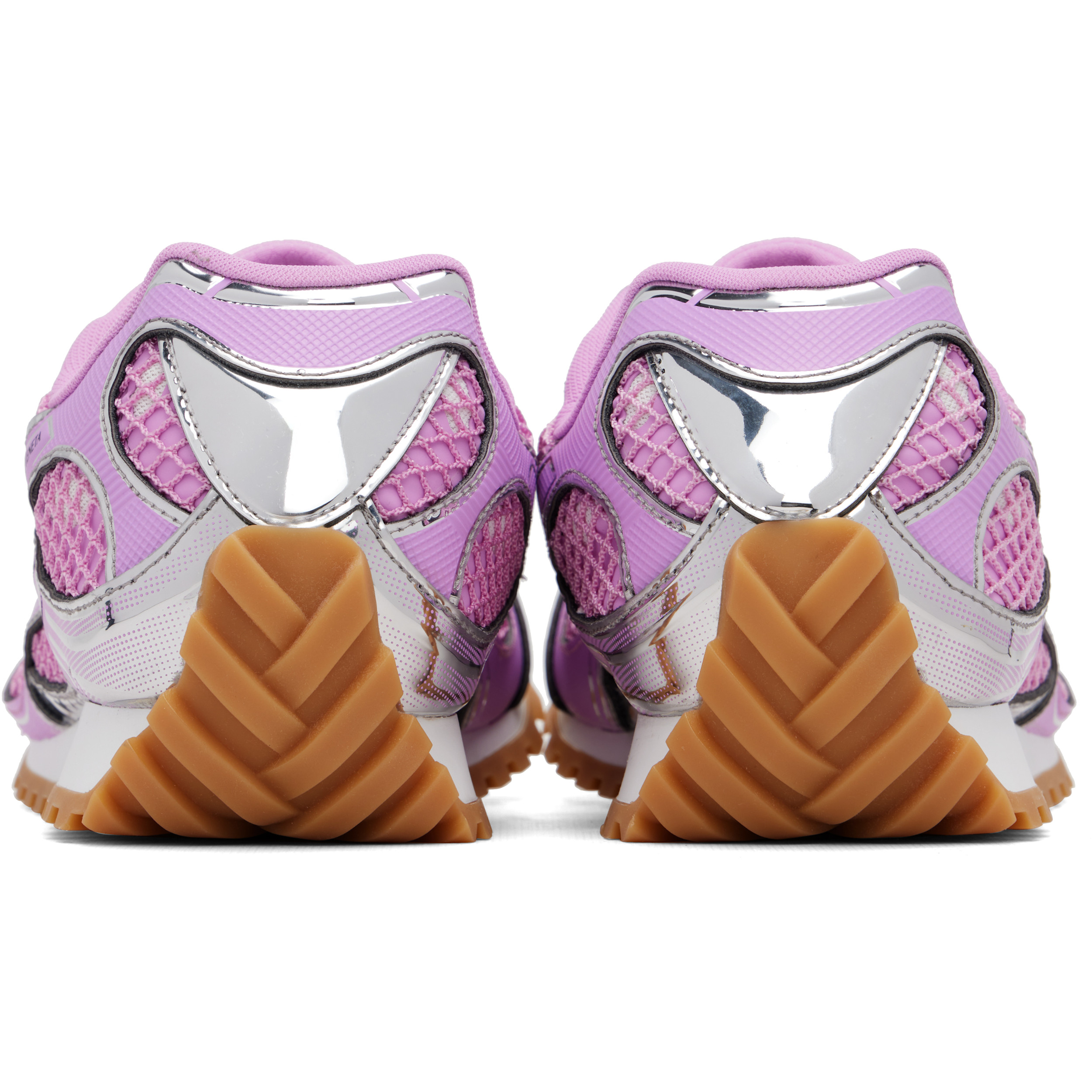 Pink & Silver Orbit Sneakers